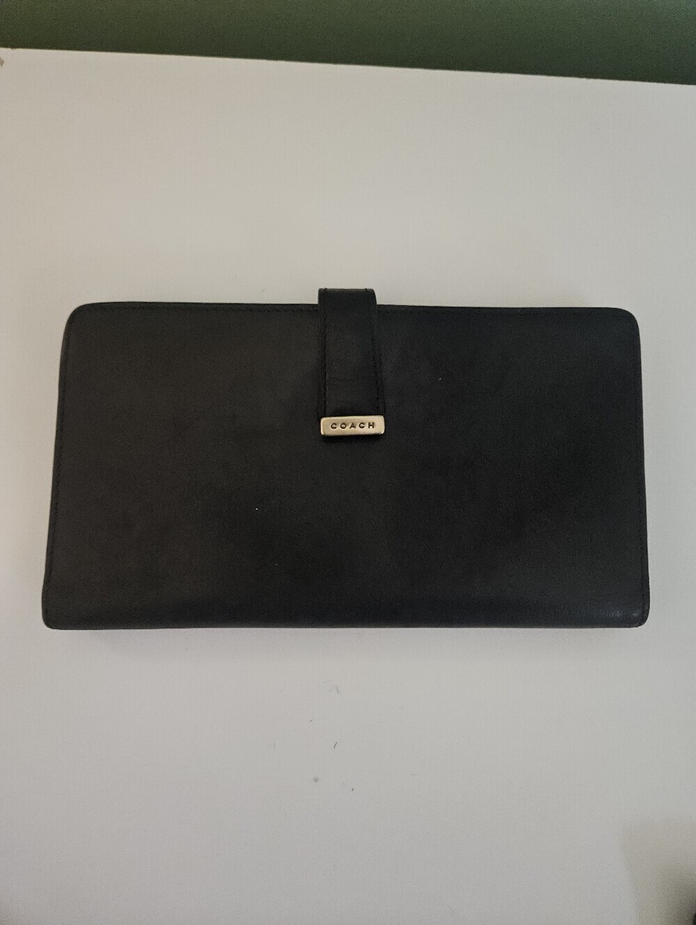 Coach Vintage Lexington Check Book